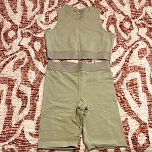 Essentials Sage Green Activewear Set